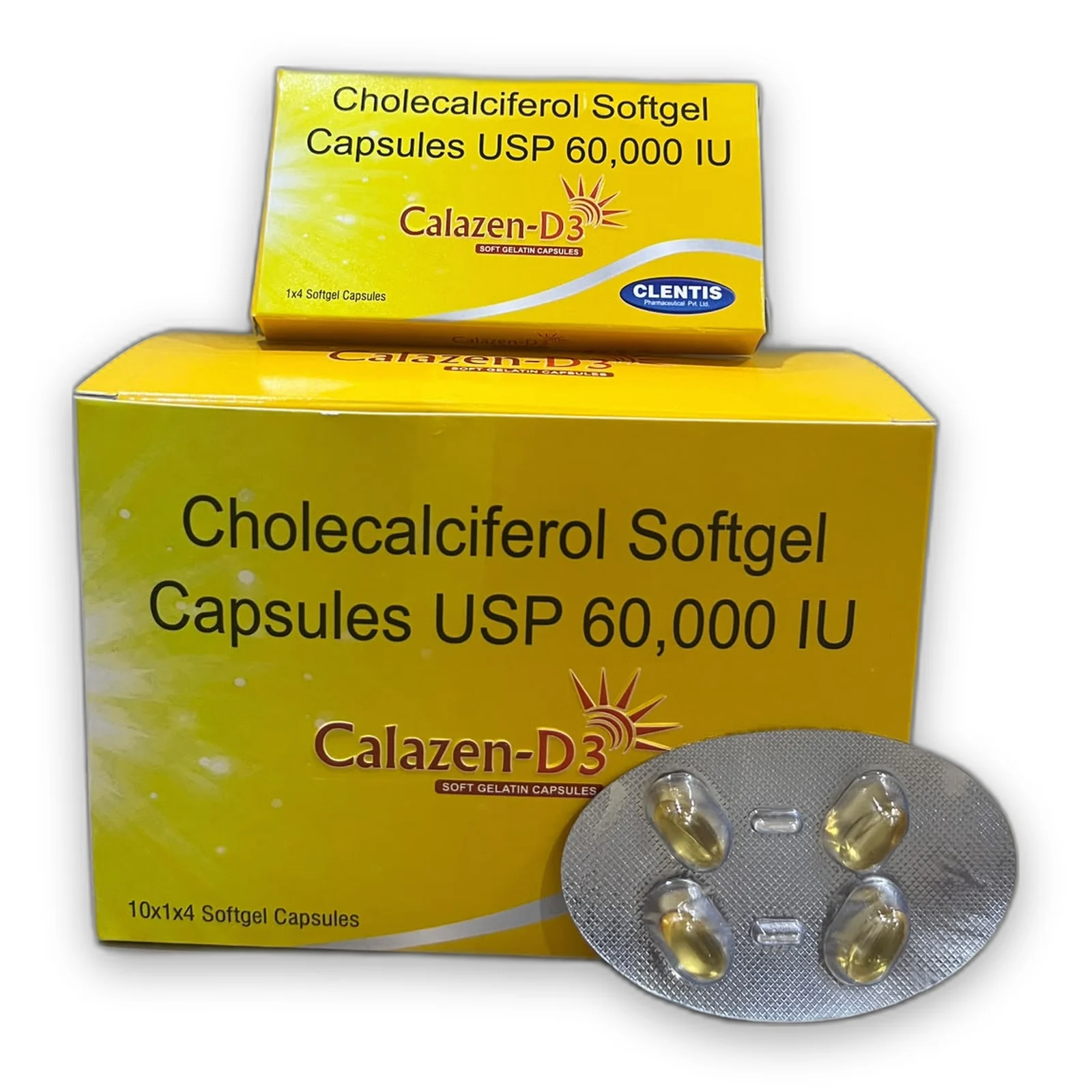 CALAZEN D3 CAPS pack